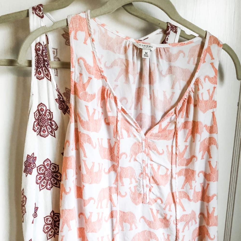 Lightweight Boho tank bundle